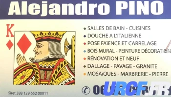 Alejandro Pino - Entreprise générale du Bâtiment à Izon - France