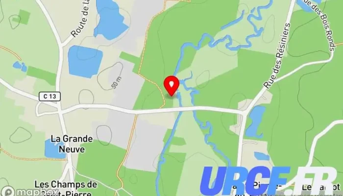 2mtp -    Les Allees De France Carte - Saint-pierre-du-palais