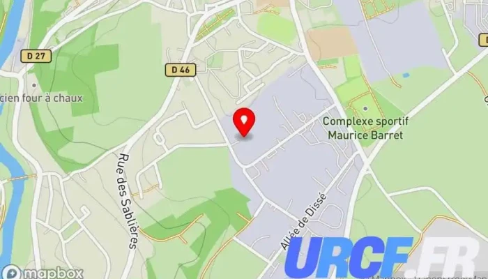 carte de Airvault Matériaux Magasin de materiaux de construction à Airvault