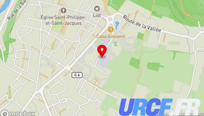 Algeco -  Carte - Buxerolles