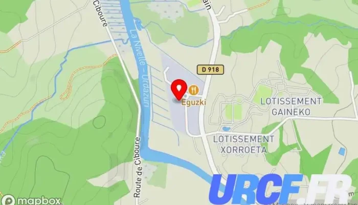 carte de Batiland Bereciartua Matériaux Magasin de materiaux de construction à Ascain