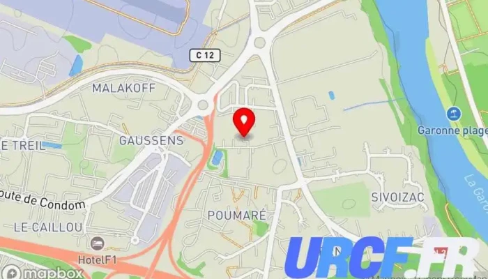 carte de Batisec Agen - Dépôt Magasin de matériel pour clôtures à Le Passage