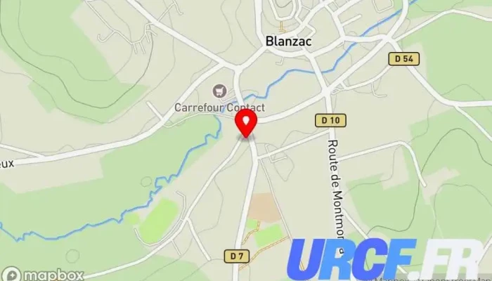 carte de Blanzac Charente Matériaux Bigmat Magasin de materiaux de construction à Coteaux-du-Blanzacais