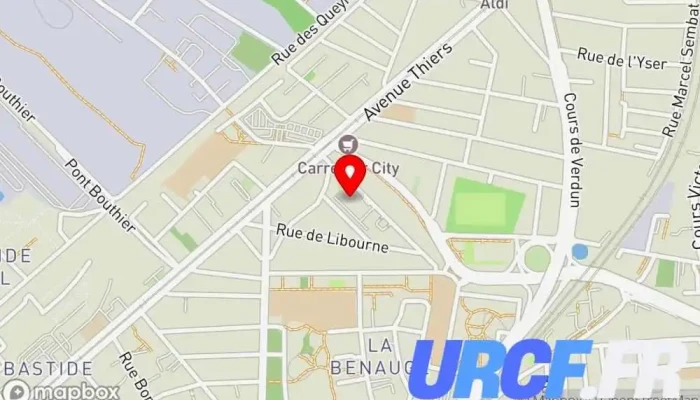 Cedeo Bordeaux Bastide Sanitaire   Chauffage   Plomberie Carte - Bordeaux