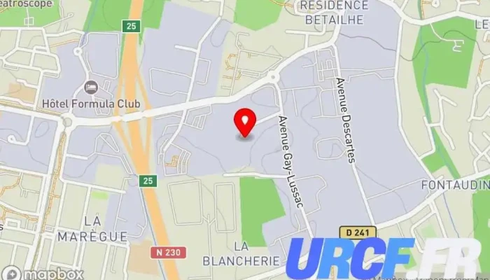 carte de Centrale A Béton point P Artigues Fournisseur de béton prêt-à-l'emploi à Artigues-près-Bordeaux