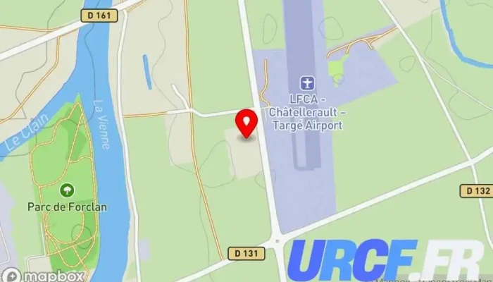Chatel Beton Carte - Châtellerault