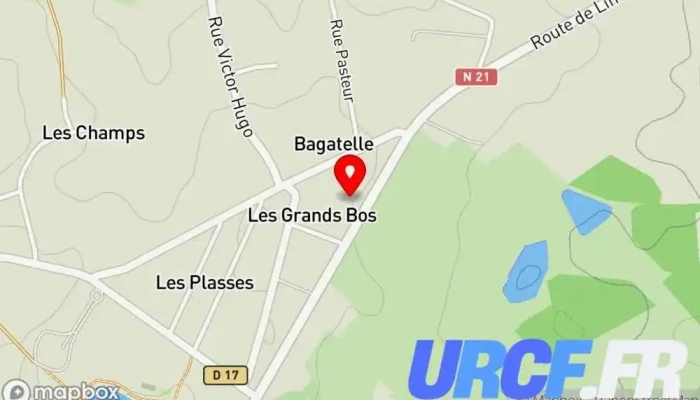 Crtp Ombrage -  Carte - Séreilhac
