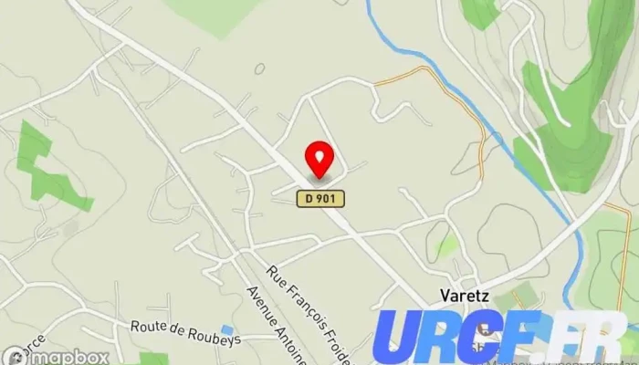 carte de Décomat Sté Magasin de carrelage à Varetz