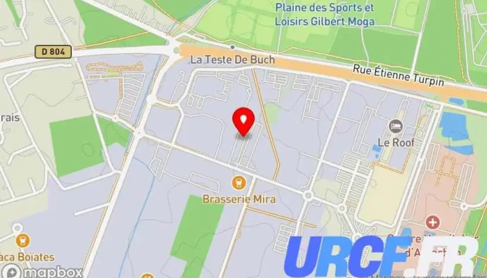 Delzongle La Teste -  Carte - La Teste-de-buch