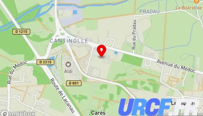Dispano Bordeaux Eysines -  Carte - Eysines