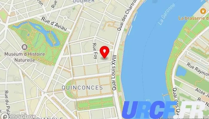 carte de Ecobat Aquitaine Chauffagiste, Fournisseur de systèmes de climatisation, Entrepreneur spécialisé dans l'isolation, Couvreur à Bordeaux