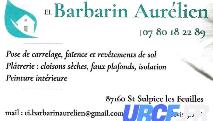 Eibarbarin Aurelien   Carreleur   Plaquiste   Peintre Photos Du Proprietaire - Saint-sulpice-les-feuilles