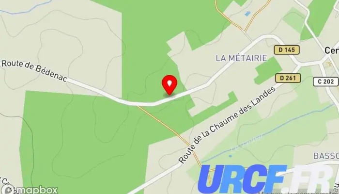 Entreprise De Travaux Forestiers Berwit Cercoux -  Carte - Cercoux