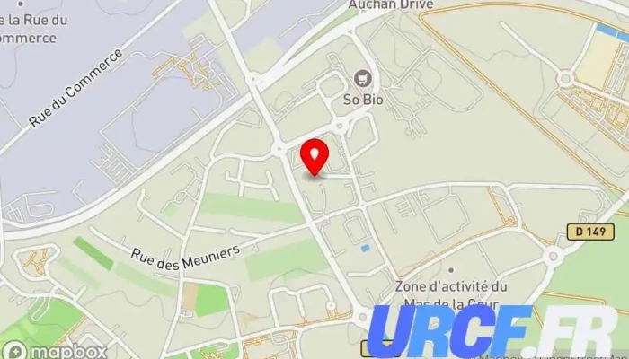 Espace Aubade Moy Cognac -  Carte - Châteaubernard