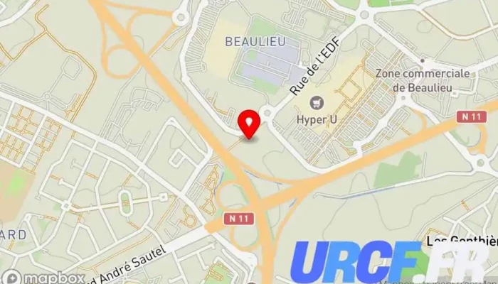 carte de Espace Aubade Moy EUROCARO La Rochelle Magasin de carrelage à Puilboreau