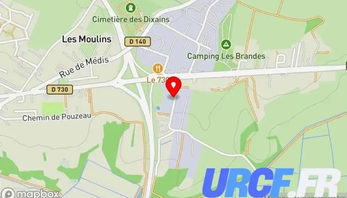 Espace De Leden Carte - Saint-georges-de-didonne