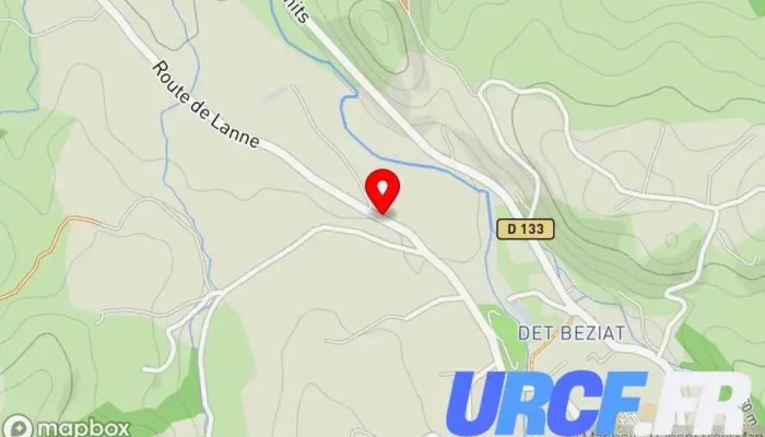 carte de EURL SCIERIE BERNADICOU Scierie à Arette