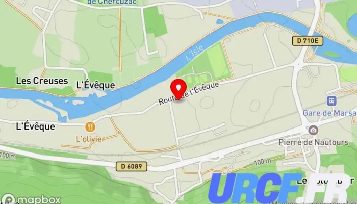 Frans Bonhomme Perigueux Tp -  Carte - Marsac-sur-l'isle