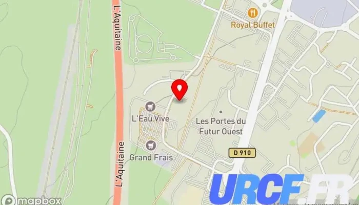 carte de FUTUR'ECO MATERIAUX Magasin, Magasin de materiaux de construction à Chasseneuil-du-Poitou