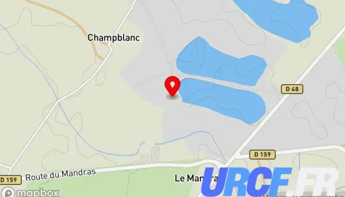 Garandeau Granulats Champblanc -  Carte - Val-de-cognac