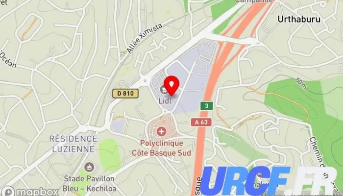 carte de Gedimat Bois Durruty Menuisier, Magasin de materiaux de construction, Négociant en bois à Saint-Jean-de-Luz