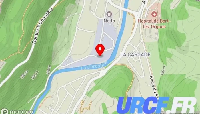 Gedimat Vialleix Centrale A Beton Bort Les Orgues Carte - Bort-les-orgues