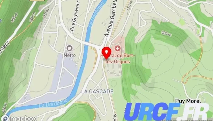 Gedimat Vialleix Usine -  Carte - Bort-les-orgues