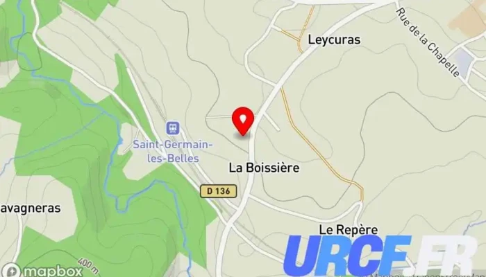 Hydroelec -  Carte - Saint-germain-les-belles