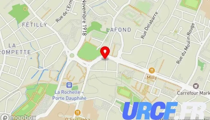 carte de Isoltoit La Rochelle - Isolation Combles - Panneaux Photovoltaïques Entrepreneur spécialisé dans l'isolation, Fournisseur de systèmes de climatisation, Solutions et équipement énergétiques, Fournisseur d'équipements de chauffage, Fournisseur d'équipements d'énergie solaire à La Rochelle