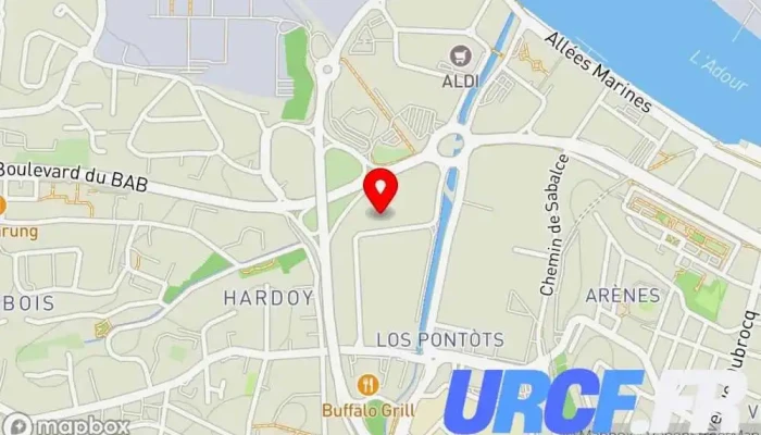 carte de Kiloutou Anglet Agence de location de matériel, Service de location d'équipement de construction, Fournisseur d'engins de chantier, Location de machines de construction, Service de location d'échafaudages, Service de location d'outils à Anglet