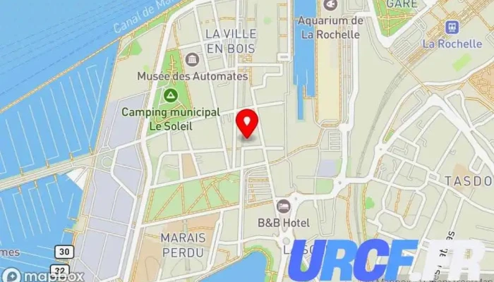 carte de La Laitonnerie Quincaillerie à La Rochelle
