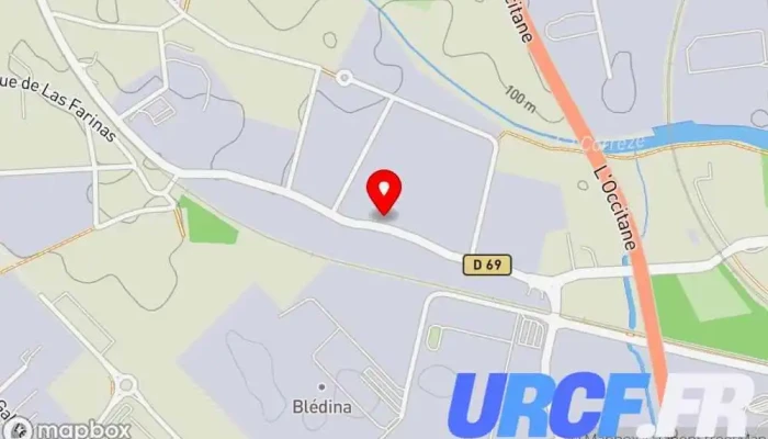Lacombe Ecobois -  Carte - Brive-la-gaillarde
