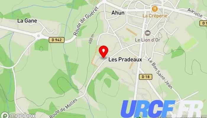 carte de Lafarge Fabrice Maçon à Ahun