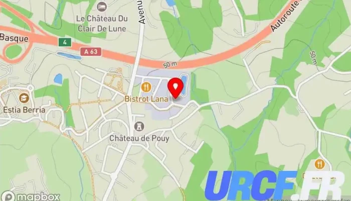 carte de LANDART MENUISERIE Atelier de menuiserie, Charpentier à Arbonne