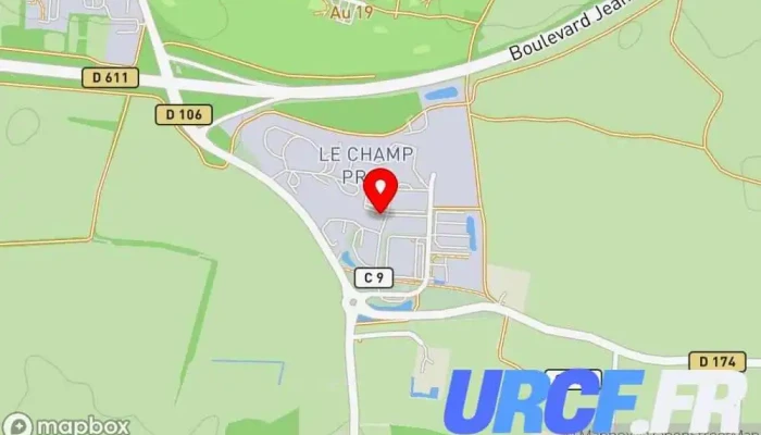 carte de LNTP Magasin de materiaux de construction à Aiffres