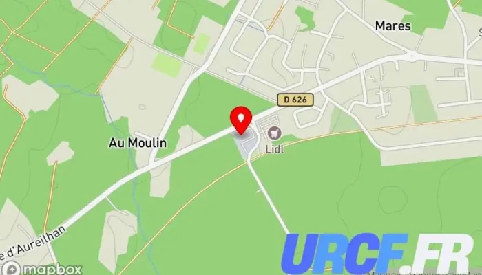 M Materiaux   Mimizan Aureilhan Carte - Aureilhan
