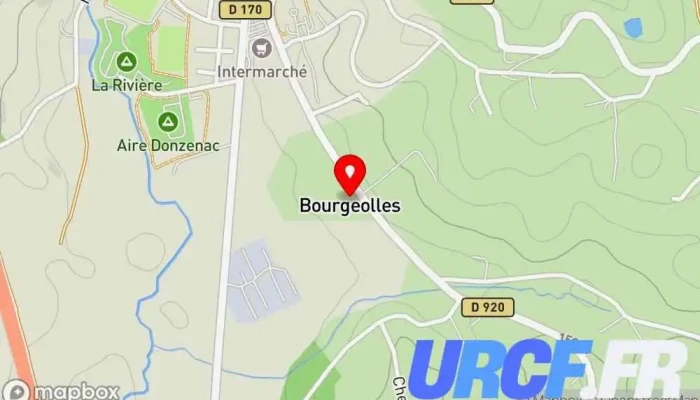 carte de Marsaleix Materiaux Magasin de materiaux de construction à Donzenac