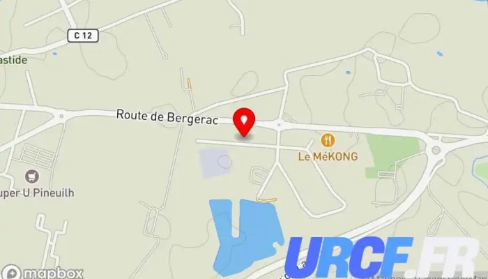 carte de Matériaux et Bois d'Aquitaine Négociant en bois, Magasin de bois de chauffage à Pineuilh