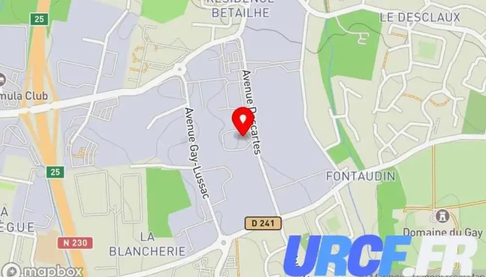 carte de MTP Artigues Fournisseur de matériaux de construction, Société de travaux publics à Artigues-près-Bordeaux