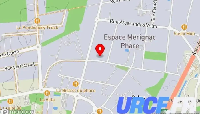 Nesta Agence De Bordeaux -  Carte - Mérignac