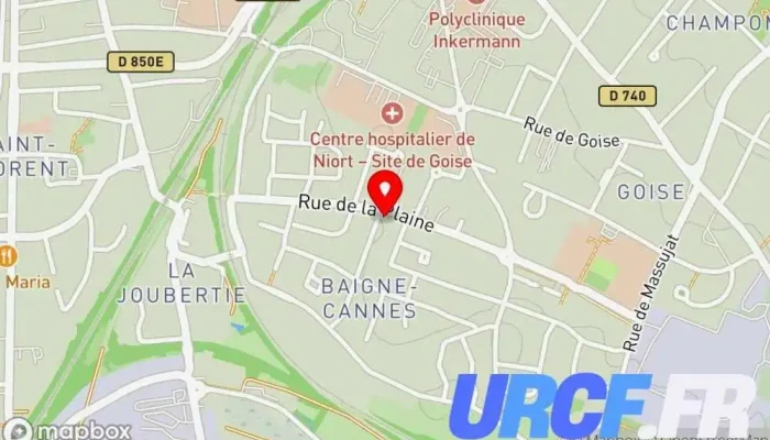 Niort Menuiserie -  Carte - Niort