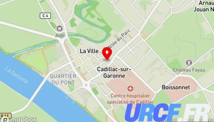 Option Carrelage -  Carte - Cadillac-sur-garonne