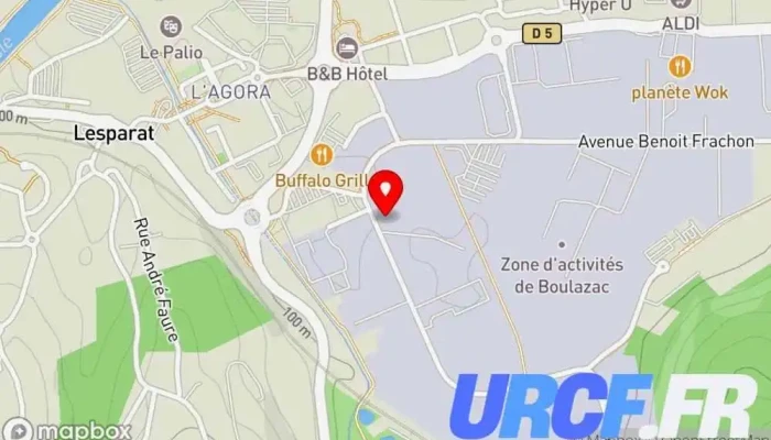 Partedis Chauffage Sanitaire -    Perigueux Carte - Boulazac Isle Manoire