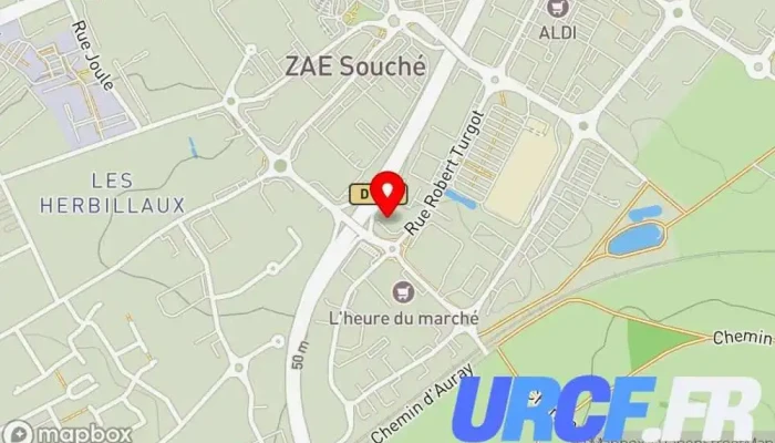 Partedis Expo Bains Carrelages   Niort Carte - Niort