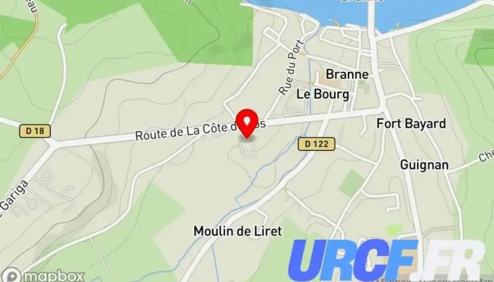carte de POINT.P - Grézillac Magasin de materiaux de construction à Grézillac