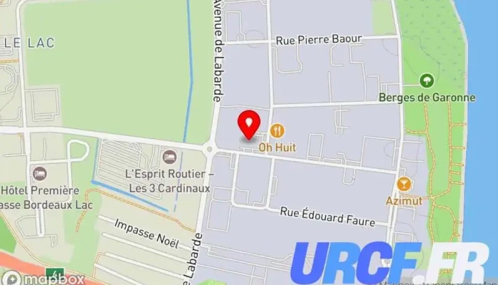 Rexel Bordeaux Nord -  Carte - Bordeaux