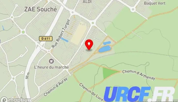 Rexel Niort Toussaint Louverture -  Carte - Niort