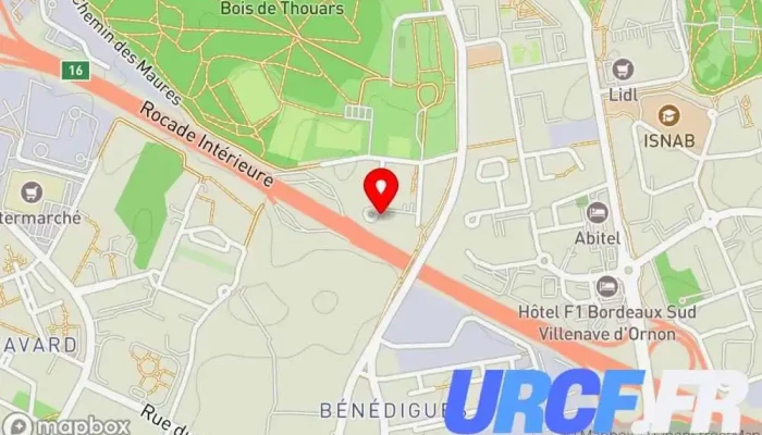 Roofmart Bordeaux -    Gradignan Carte - Gradignan