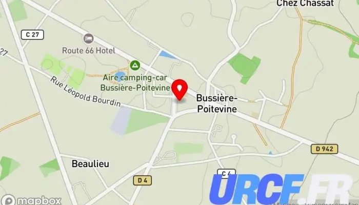 Sas Thimonnier -  Carte - Val-d'oire-et-gartempe