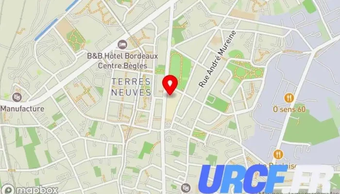 Sfic Bordeaux -  Carte - Bègles